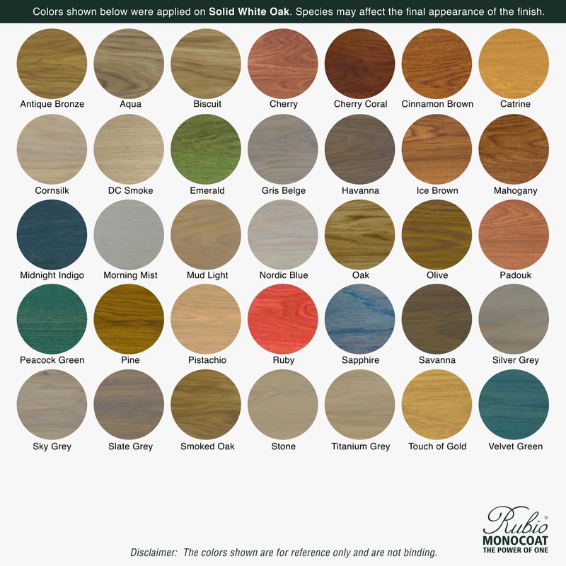 Rubio Monocoat Wood Stain & Finish Sample - Walnut |