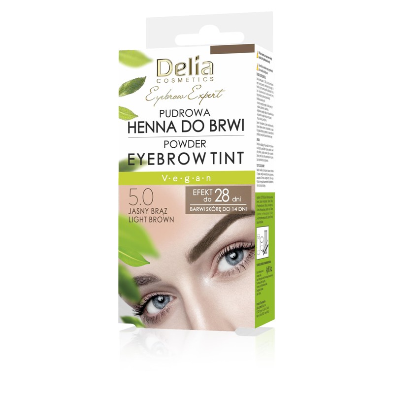 Delia Cosmetics Powder Eyebrow Colouring - Natural Herbs & Colour