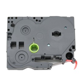 BROVACS 1 Pack Black on Fluo Orange Label Tape Compatible for Brother P-Touch TZ B31 TZe B31 12mm 1/2" OPA1323