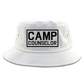 Kings Of NY Camp Counselor Bucket Hat White