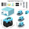 AsFrost Upgraded Interactive Cat Toy for Indoor Cats Chase/Run/Hunt-SkyBlue