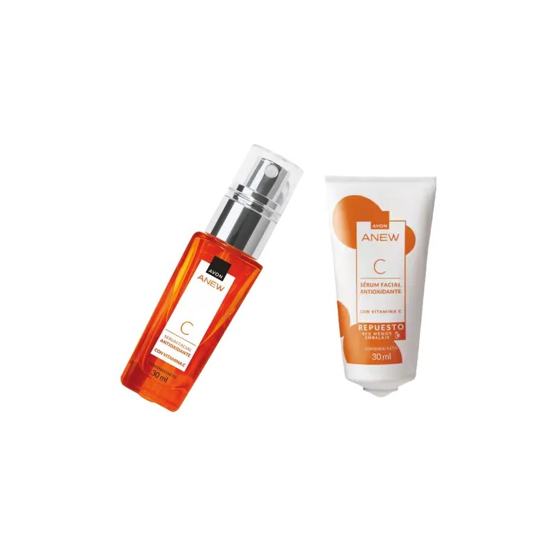 Kit Serum Facial Antioxidante Vitamina C Anew Avon