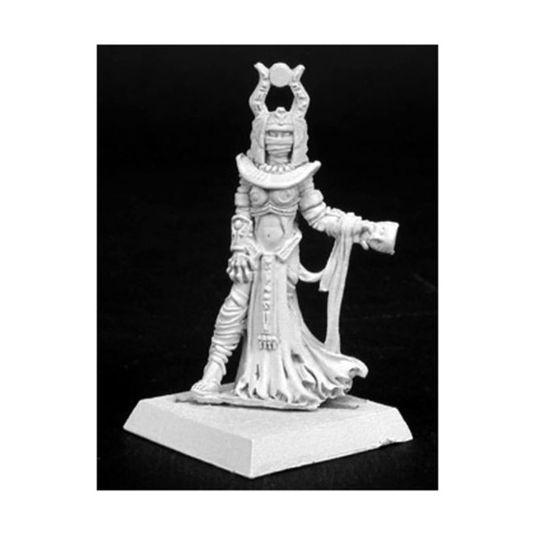 Reaper Netikerti Nefsokar Mage Miniature 25mm Heroic Scale Warlord Miniatures