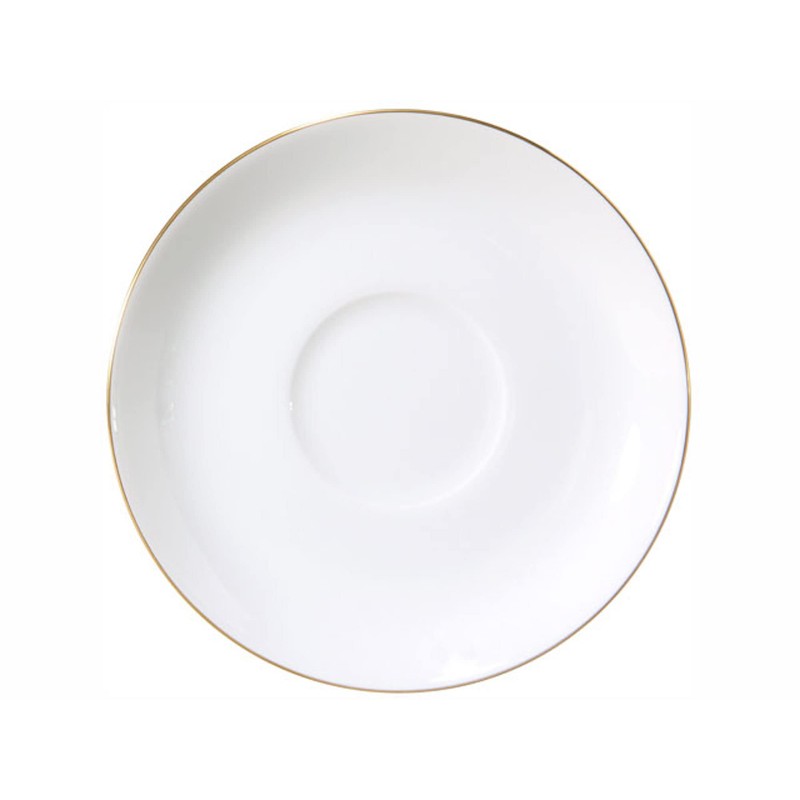 Okura Toen Gold Line (Rim Shape) Cup & Saucer 6c/1001