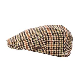 Heritage Traditions Classic Tweed Flat Cap Hat (Multi)