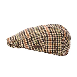 Heritage Traditions Classic Tweed Flat Cap Hat (Multi)
