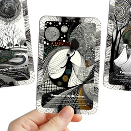 Ibiza Tarot Ecstatic Dance Oracle - 22 Oracle Cards - Moving with The Rhythm of Life - by Symbolika - Vision Cards - Divination Tool