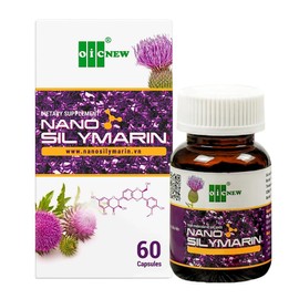 OIC NEW Nano Silymarin - 60 Capsules - Liver Health Support and Stabilize Liver Cell - Nano Technology Increases Absorption Up to 99.9%
