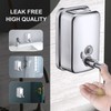 VANNSOO Commercial Soap Dispenser Wall Mount Stainless Steel Manual Liquid