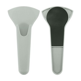 uxcell 2 Pcs Magnetic Scissor Holder, 7.48" x 3.46" Plastic Scissors Cover Durable Waterproof Protector Portable with Round Magnetic Absorber for Kitchen Shears, Gray