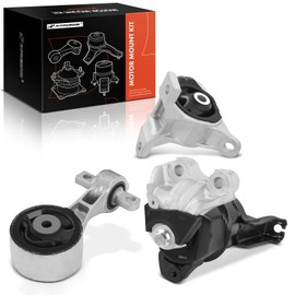 A-Premium 3PCS Engine Motor Mount and Transmission Mount and Torque Strut Mount Kit Compatible with Honda Civic 2012-2013 1.8L, Manual Transmission Only, Replace# 9881B, 50850TR0A01