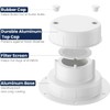 Safoner Aluminum RV Roof Sewer Plumbing Vent Cap Kit- Metal