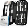 Solingen Manicure Set – Comparison Winner – Genuine Leather Case