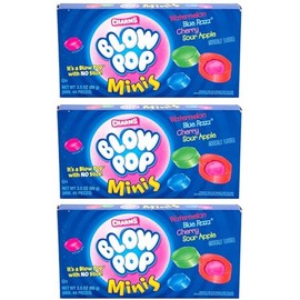 Blow Pop Minis Theater Box, 3.5 Ounces (Pack of 3)