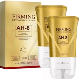 120g Crema Reafirmante para Cuello con Doble Rodillo de Masaje, Crema Hidratante y Nutritiva, Loción Tensora para el Cuidado de la Piel (2)
