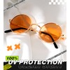 Round Sunglasses Men Women Polarized Hippie Round Sun Glasses Circle