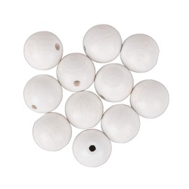 Rayher Sfere Forato Fsc 100%, Opaco, 20Mm Ø, Bianco, Bus.Blis. 8Pz, 63075102