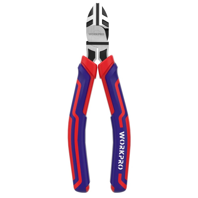 WORKPRO 6” Wire Cutters Heavy Duty CRV Steel Diagonal Pliers-Cutting