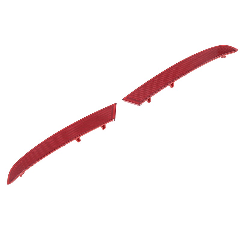 2PCS Rear Bumper Reflector Left Right PMMA ABS 63147419928 for