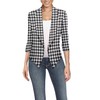 Hybrid & Company Womens Casual Work Office Open Front Blazer