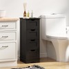 LOKO Bathroom Storage Cabinet with 4 Drawers, Narrow Floor Standing