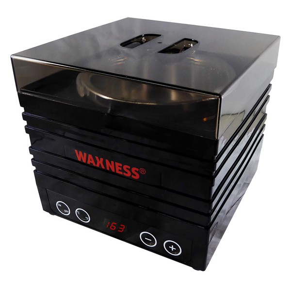 Waxness Calentador de cera W-CUBE negro digital 16 onzas / 1 libra