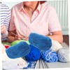 LALAFINA Replaceable Crocheting Yarns 5 Rolls of 50g Yarns for