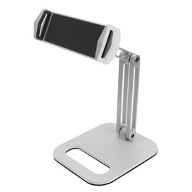 KOMBIUDA 1pc Adjustable Dual Use Desktop Tablet Stand Phone Holder Support for Live Broadcast Video Viewing Ergonomic Design for Office Home Use Compatible with Phones Tablets