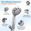 Unbranded High-Pressure Showerhead set, Multi-Function