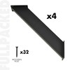 8 Pcs Pergola Brackets, 45-Degree Angle Bracket, Specially for Reinforcing