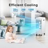 3-IN-1 Portable AC Unit, 23.2'' Windowless Portable Air Conditioners, 7H