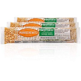 Manischewitz Cello Vegetable with Mushrooms Soup Mix 6oz (3 Pack) Reduced Sodium