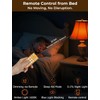 Wivety Sleep Light Bulbs Amber 1600K with Remote Control, E26