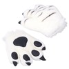 Simulation Animal Claw Gloves Cute Tiger Claw Plush Gloves Werewolf