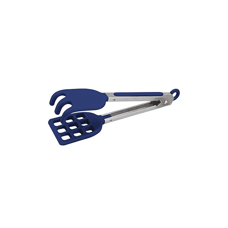 Tovolo Waffle Tongs Mini Silicone Kitchen Tongs for Cooking Serving