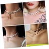 COLLBATH 2pcs Shell Necklace Beaded Choker Necklaces Necklaces Hawaii Jewelry