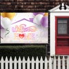 Welcome Home Backdrop Banner - Home Sweet Home Sign -