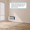 PATIKIL Air Vent Cover Grille for 11.5"x11.5" Duct Opening, Acrylic
