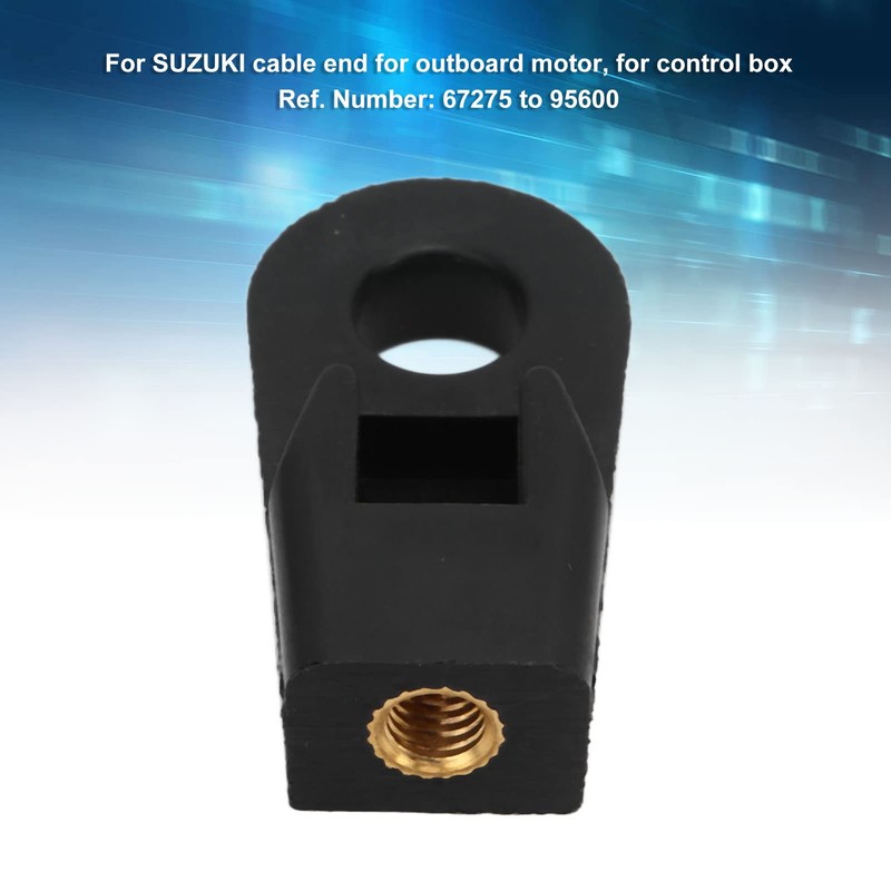Outboard Control Box Cable End for 67275 95600 Plastic Small