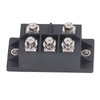 3 Phase Bridge Rectifier 75A 5 Terminal ABS Brass Heat