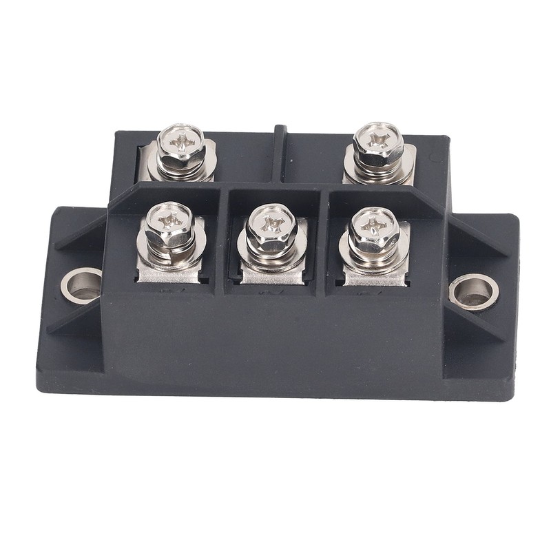 3 Phase Bridge Rectifier 75A 5 Terminal ABS Brass Heat