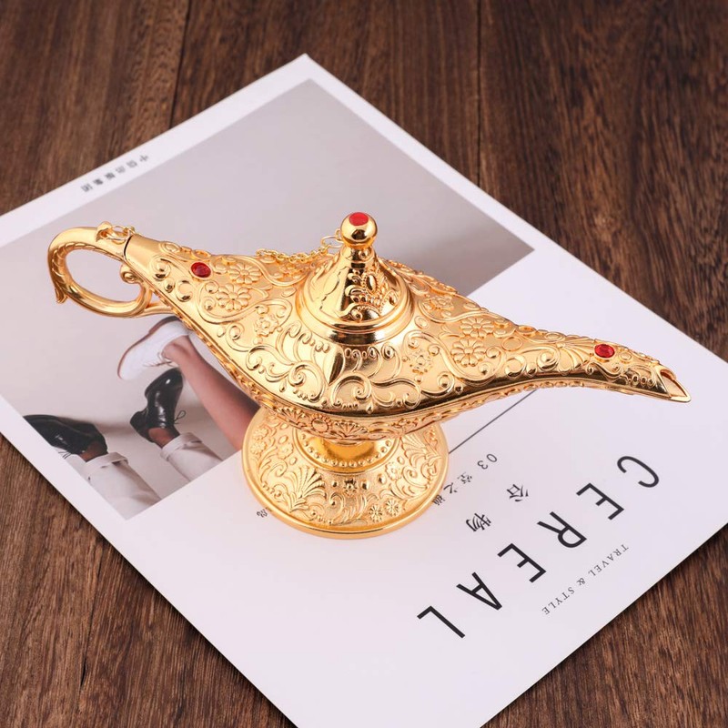 Gusnilo Rare Legend Aladdin Magic Lamp Collector's Edition (Alloy Color)