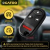 OGATOO Key Fob Replacement Fits for Honda Accord 1998-2002，Acura TL