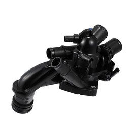 X AUTOHAUX Engine Coolant Thermostat Housing Assembly Replacement 11538674895