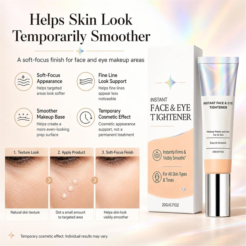 Instant Face Eye Tightener Firming Serum, Rapid Reduction Under Eye