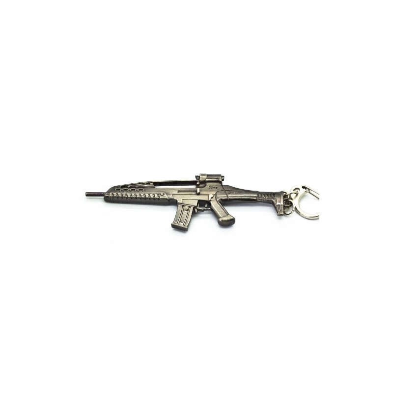 MiNGFi XM8 Rifle Gun Metal Model Keyring Keychain Pendant