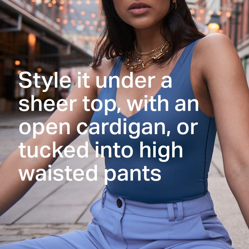 EBY Black Seamless Tank: Size -L