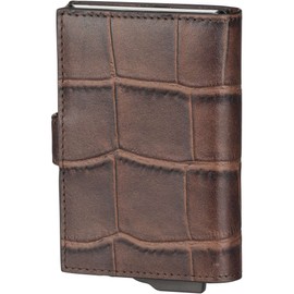 Joop! Fano C-Two E-Cage SV8, dark brown, rfid wallet
