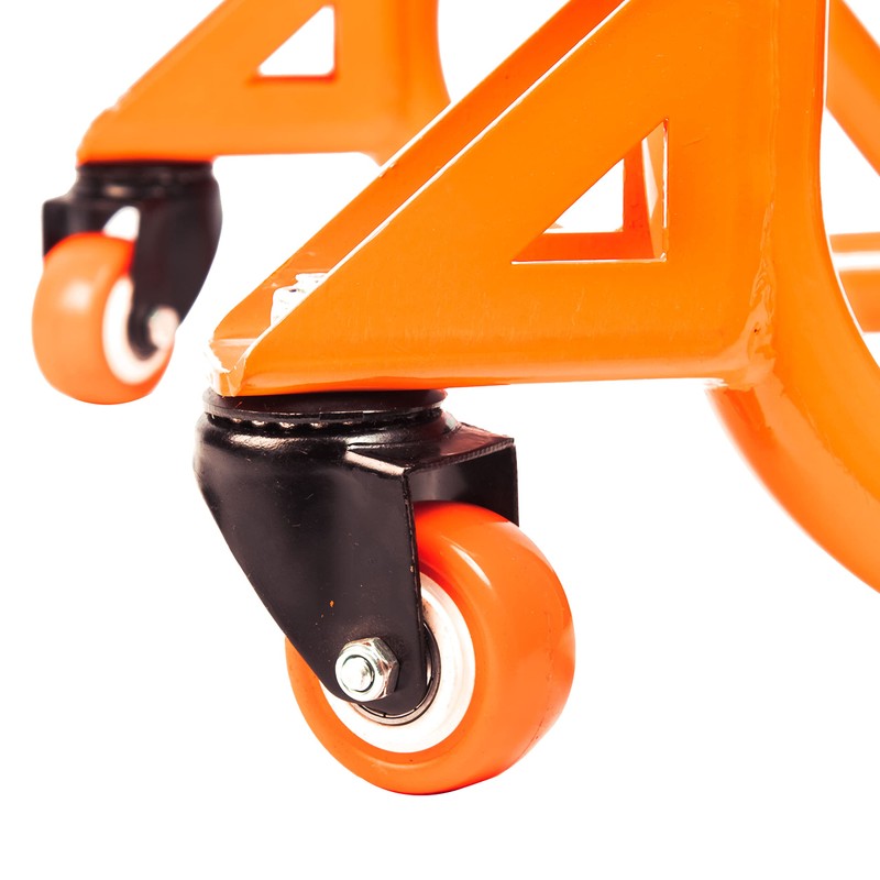 GRAND PITSTOP Universal Adjustable Rear Paddock Stand for Motorcycles with
