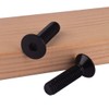 VAMUOEFL 3/8-16 x 2 Flat Countersunk Head Screws Socket Cap